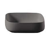 ArtCeram Cognac Раковина чаша 55x35x15,5h см, без перелива, покрытие Saniglaze, цвет: glossy black COL008 03 00