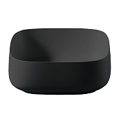 ArtCeram Cognac Раковина чаша 46x41x15,5h см, без перелива, покрытие Saniglaze, цвет: glossy black COL007 03 00