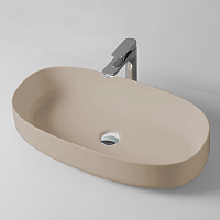 ArtCeram Cognac Раковина чаша 68x35x15h см, без перелива, покрытие Saniglaze, цвет: brown matera COL005 41 00