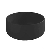 ArtCeram Cognac Раковина чаша d35x16h см, без перелива, покрытие Saniglaze, цвет: glossy black COL004 03 00