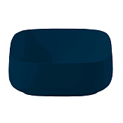 ArtCeram Cognac Раковина чаша 46x41x15,5h см, без перелива, покрытие Saniglaze, цвет: notte COL007 36 00