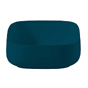 ArtCeram Cognac Раковина чаша 46x41x15,5h см, без перелива, покрытие Saniglaze, цвет: petrolio COL007 42 00