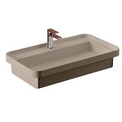 ArtCeram Fuori Scala Раковина встраиваемая сверху 80x45 см, 1 отв., без перелива, цвет: brown matera TFL035 41 00