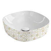 ArtCeram Ghost Раковина чаша 42x42x12,5h см, без перелива, цвет: glossy white GHL001 01 90