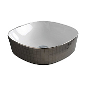 ArtCeram Ghost Раковина чаша 42x42x12,5h см, без перелива, цвет: glossy white GHL001 01 58