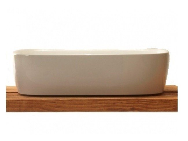 Globo Genesis Раковина чаша 60x40x15h см, без перелива, без д/к, цвет: белый глянцевый GE045BI