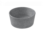 Globo Le Pietre Раковина чаша d35х16 см, без перелива, без д/к, цвет: peperino grigio FO035PG