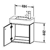 Duravit Vero Air Раковина накладная 50х25 см, цвет белый 724500000