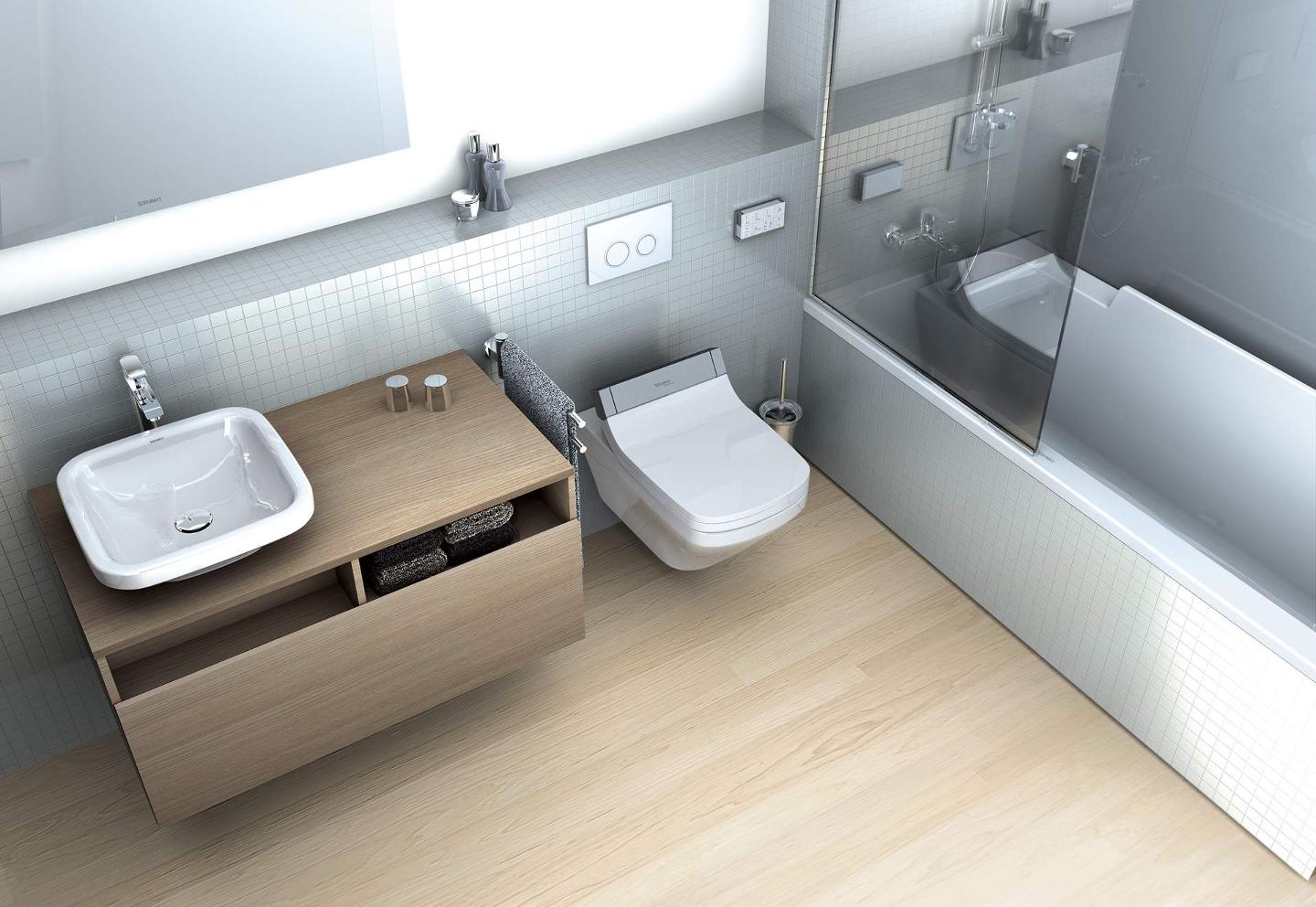 Duravit DuraStyle Раковина, шлифованный вариант, 43x43 cм, цвет белый 349430000