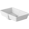 Duravit Vero Раковина подстольного монтажа 52,5х35см (вн 45,8,5х31,5), с перел., с креп, цвет:белый 0330480000