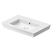 Duravit White Tulip Раковина накладная 75х49 cм, с переливом, цвет белый 2363750060