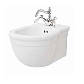 ArtCeram Hermitage Биде подвесное 36x55 см, 1 отв., с переливом, с креплениями, цвет: glossy white HEB003 01 00