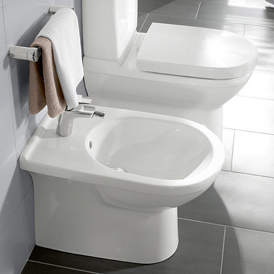 Villeroy & Boch O'Novo Биде напольное, цвет alpin white 54610001