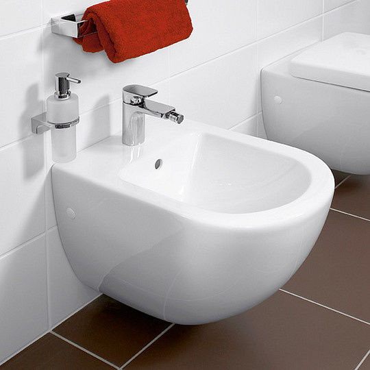 Villeroy & Boch Subway 2.0 Биде подвесное, цвет alpin/Сeramicplus 540000R1