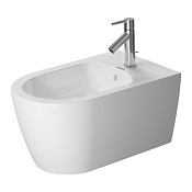 Duravit Me by Starck Биде подвесное 37x57 см с 1 отверстием под смеситель и креплением, цвет: белый 2288150000