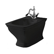 ArtCeram Civitas Биде подвесное 36x54 см, 1 отв., с переливом, с креплениями, цвет: glossy black CIB001 03 00