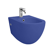 ArtCeram File 2.0 Биде подвесное 37x52 см, 1 отв., с переливом, с креплениями, цвет: blu zaffiro FLB001 16 00