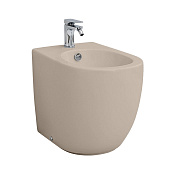 ArtCeram File 2.0 Биде напольное 37x52 см, 1 отв., с переливом, с креплениями, цвет: brown matera FLB002 41 00