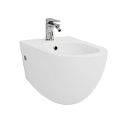ArtCeram File 2.0 Биде подвесное 37x52 см, 1 отверстие, с переливом, с креплениями, цвет: matt white FLB001 05 30