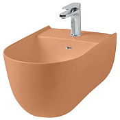 ArtCeram The One Биде подвесное 35x52 см, 1 отв., с переливом, с креплениями, цвет: arancio cammeo THB001 13 00