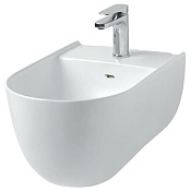 ArtCeram The One Биде подвесное 35x52 см, 1 отв., с переливом, с креплениями, цвет: glossy white THB001 01 00