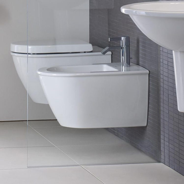 Duravit Darling New Биде подвесное 36,5x48,5см с 1 отверстием под смеситель и креплением, цвет:белый 2256150000
