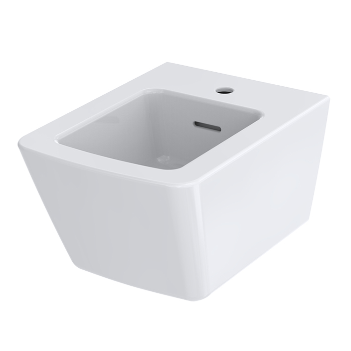 Toto SP Биде подвесное 54х38хh29 см, 1 отверстие под смеситель, цвет: белый глянцевый B532E#XW