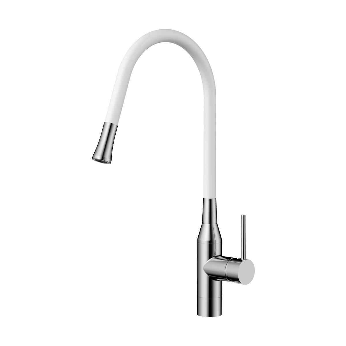 Omoikiri Yatomi-BN-WH Смеситель для кухни, с гибким изливом, цвет: нержавеющая сталь 4994250