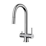 Omoikiri Akita-S-C Смеситель для кухни с гибким изливом и возм. подкл. фильтр, цвет: хром 4994330