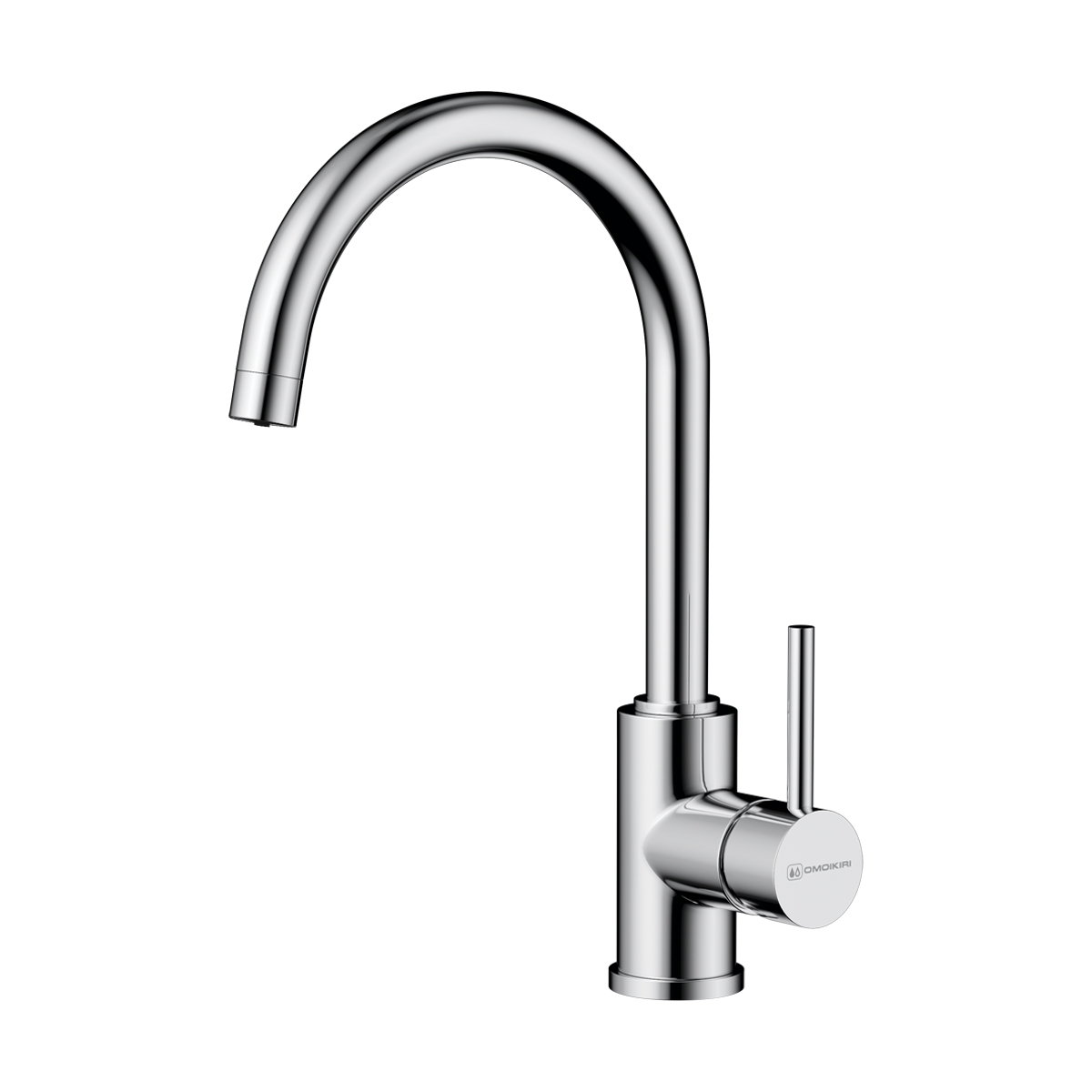Omoikiri Shinagawa 2 Plus-C Смеситель для кухни с возможностью подключить фильтр, цвет: хром 4994338