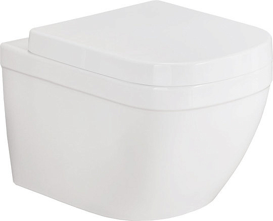 Grohe Euro Ceramic Унитаз подвесной 37,4x54 см, слив торнадо, цвет: хром 39328000