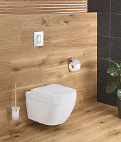 Grohe Euro Ceramic Унитаз подвесной 37,4x54 см, слив торнадо, цвет: альпин-белый 3932800H