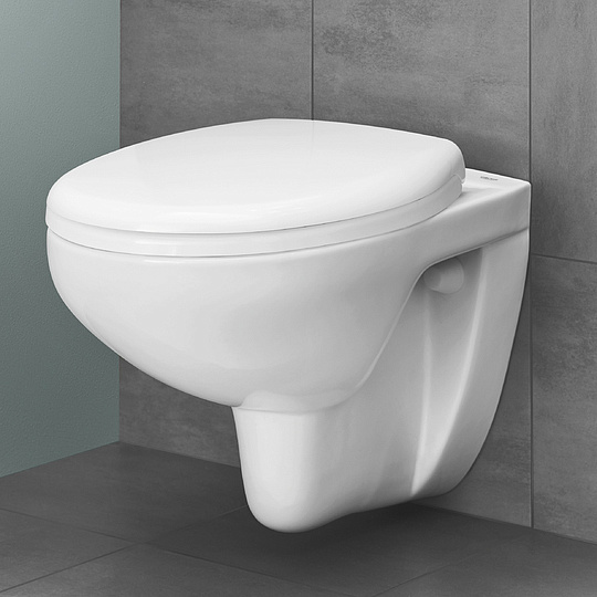 Grohe Bau Ceramic Унитаз подвесной 30,4x53,1 см, слив каскадный, цвет: хром 39427000