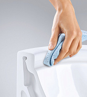 Grohe Bau Ceramic Унитаз подвесной 30,4x53,1 см, слив каскадный, цвет: хром 39427000