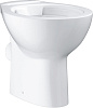 Grohe Bau Ceramic Унитаз приставной 35,6x51,5 см, слив каскадный, цвет: хром 39430000