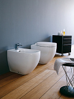 Унитаз приставной Laufen Palomba 8.2380.6.000.000.1