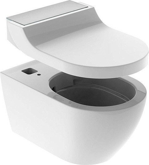 Geberit AquaClean Tuma Comfort Унитаз-биде подвесной безобод. с крышкой микролифт цвет: белый глянц. 146.294.FW.1
