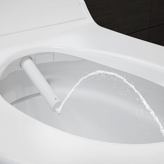 Geberit AquaClean Tuma Comfort Унитаз-биде подвесной безобод. с крышкой микролифт цвет: белый глянц. 146.294.FW.1