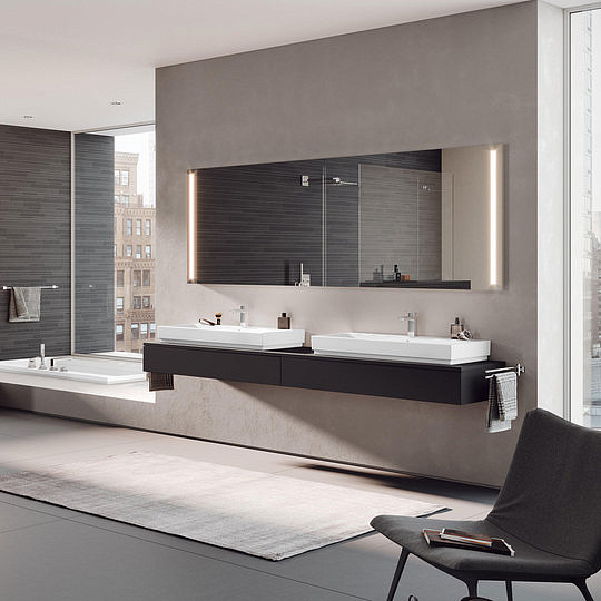 Grohe Cube Ceramic Раковина 100 см, с 1 отверстием, цвет: белый глянцевый 3947500H