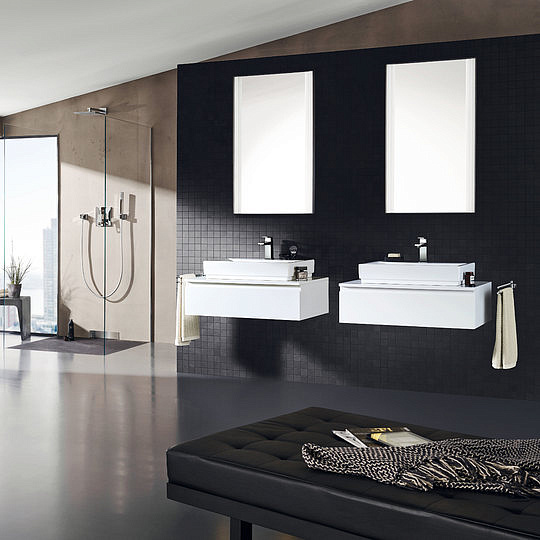 Grohe Cube Ceramic Раковина накладная 80 см, на 1 отв., цвет: белый глянцевый 3947600H