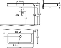 Grohe Cube Ceramic Раковина, с переливом, цвет: белый 3938600H