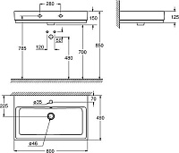 Grohe Cube Ceramic Раковина, с переливом, цвет: белый 3946900H