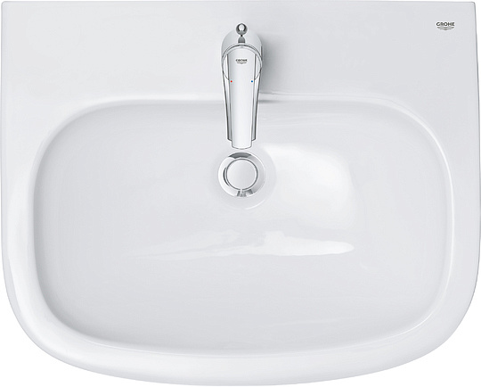 Grohe Euro Ceramic Раковина, с переливом, цвет: белый 39335000