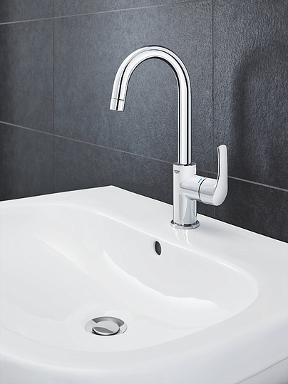 Grohe Euro Ceramic Раковина, с переливом, цвет: белый 39335000