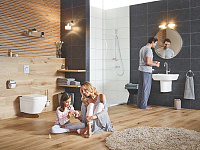 Grohe Euro Ceramic Раковина, с переливом, цвет: белый 39323000