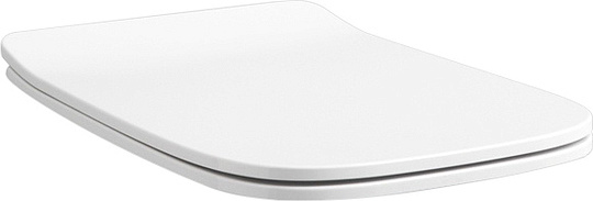 ArtCeram A16 Крышка-сиденье для унитаза с микролифтом, цвет: glossy white ASA001 01 71