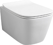 ArtCeram A16 Унитаз подвесной безободковый 36x52 см, цвет: glossy white ASV003 01 00