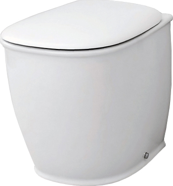 ArtCeram Atelier Крышка-сиденье для унитаза с микролифтом, цвет: glossy white AZA001 01 71