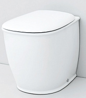 ArtCeram Atelier Крышка-сиденье для унитаза с микролифтом, цвет: glossy white AZA001 01 71