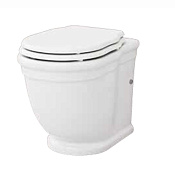 ArtCeram Hermitage Унитаз напольный моноблок 36x55 см, цвет: glossy white HEV005 01 00